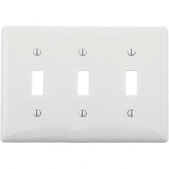 Hubbell Wiring Device-Kellems - Wall Plates Wall Plate Type: Switch Plates Color: White - A1 Tooling