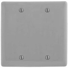 Hubbell Wiring Device-Kellems - Wall Plates Wall Plate Type: Blank Wall Plate Color: Gray - A1 Tooling