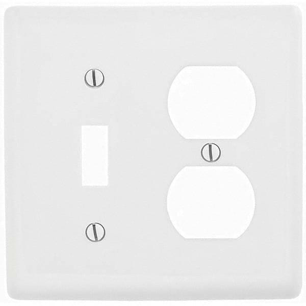 Hubbell Wiring Device-Kellems - Wall Plates Wall Plate Type: Combination Wall Plates Color: White - A1 Tooling