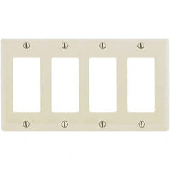 Hubbell Wiring Device-Kellems - Wall Plates Wall Plate Type: Outlet Wall Plates Color: Light Almond - A1 Tooling