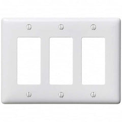 Hubbell Wiring Device-Kellems - Wall Plates Wall Plate Type: Outlet Wall Plates Color: White - A1 Tooling