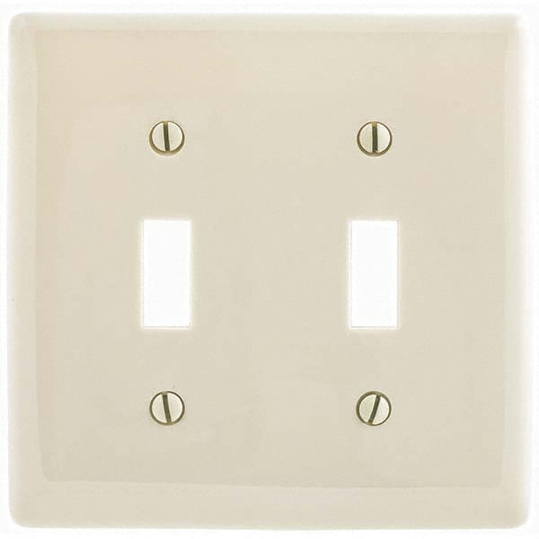 Hubbell Wiring Device-Kellems - Wall Plates Wall Plate Type: Switch Plates Color: Light Almond - A1 Tooling