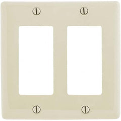 Hubbell Wiring Device-Kellems - Wall Plates Wall Plate Type: Outlet Wall Plates Color: Light Almond - A1 Tooling