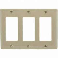 Hubbell Wiring Device-Kellems - Wall Plates Wall Plate Type: Outlet Wall Plates Color: Ivory - A1 Tooling