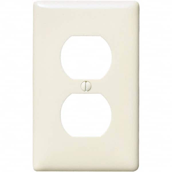 Hubbell Wiring Device-Kellems - Wall Plates Wall Plate Type: Outlet Wall Plates Color: Light Almond - A1 Tooling