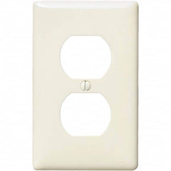 Hubbell Wiring Device-Kellems - Wall Plates Wall Plate Type: Outlet Wall Plates Color: Light Almond - A1 Tooling