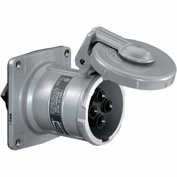 Hubbell Wiring Device-Kellems - Pin & Sleeve Receptacles Receptacle/Part Type: Receptacle Pin Configuration: 3 - A1 Tooling