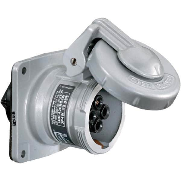 Hubbell Wiring Device-Kellems - Pin & Sleeve Receptacles Receptacle/Part Type: Receptacle Pin Configuration: 3 - A1 Tooling