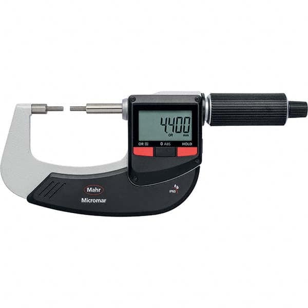 Mahr - Electronic Outside Micrometers Type: Standard Minimum Measurement (Decimal Inch): 1.0000 - A1 Tooling