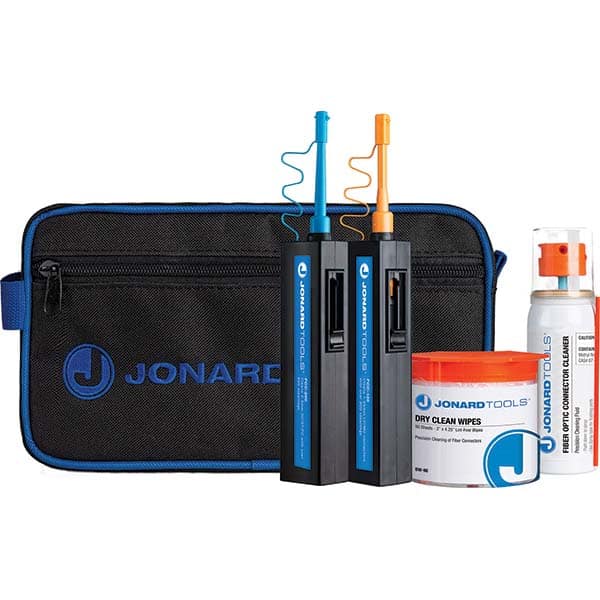 Jonard Tools - Cable Tools & Kits Tool Type: Fiber Cleaning Kit Number of Pieces: 5.000 - A1 Tooling