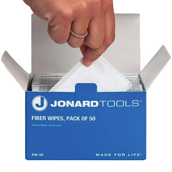 Jonard Tools - Cable Tools & Kits Tool Type: Fiber Wipes Number of Pieces: 50.000 - A1 Tooling