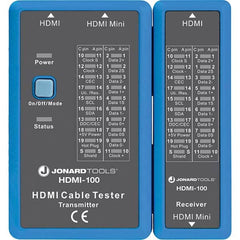 Jonard Tools - Cable Testers Cable Type: HDMI; Mini HDMI Display Type: No Screen - A1 Tooling