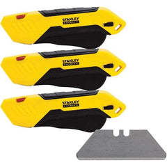 Stanley - Utility Knives, Snap Blades & Box Cutters Type: Safety Utility Knife Blade Type: Retractable - A1 Tooling