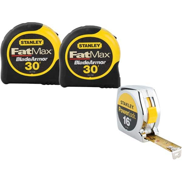 Stanley - Tape Measures Length (Feet): 30.000 Width (Inch): 1-1/4 - A1 Tooling