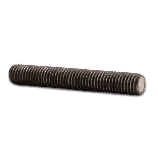 Threaded Studs; Style: Fully Threaded; System of Measurement: Inch; Thread Size: 3/8-16; 3/8-16 in; Overall Length (Inch): 3; Overall Length (Decimal Inch): 3 in; Overall Length (mm): 3 in; Material: Alloy Steel; Finish/Coating: Black Oxide; Class: 2A; Gr