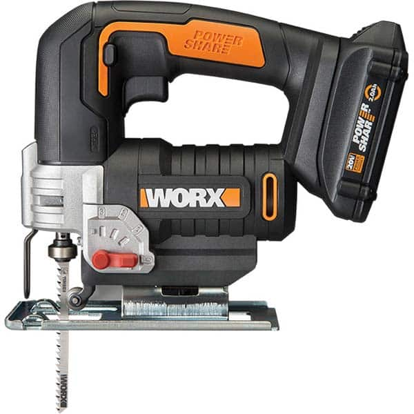 Worx - Cordless Jigsaws Voltage: 20 Strokes per Minute: 2600 - A1 Tooling