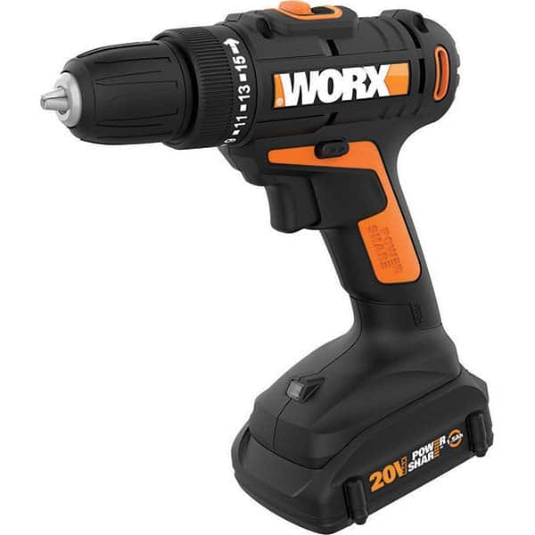 Worx - Cordless Drills Battery Voltage: 20 Battery Chemistry: Lithium-Ion - A1 Tooling