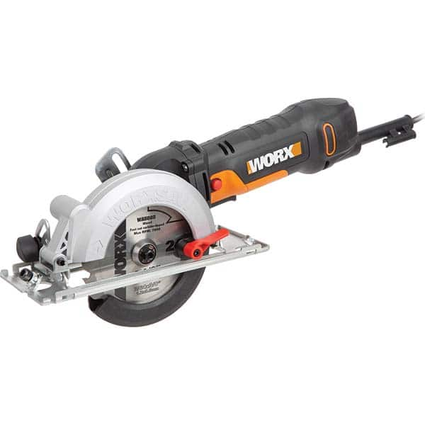 Worx - Electric Circular Saws Amperage: 4.5000 Blade Diameter Compatibility (Inch): 4-1/2 - A1 Tooling