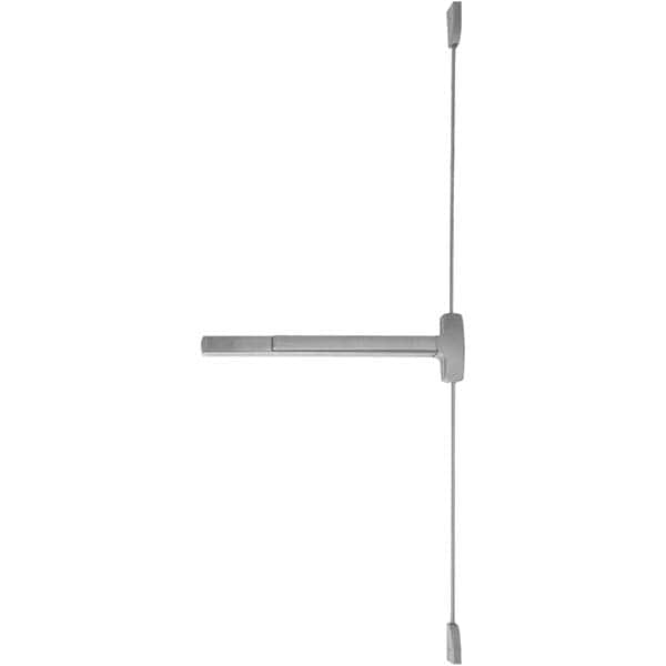 Vertical Bars; Hand: Right Hand Reverse; Finish/Coating: Stainless Steel; Minimum Door Width: 33; Maximum Door Width: 36.000; Grade: 1; Special Item Information: For use with Metal Doors