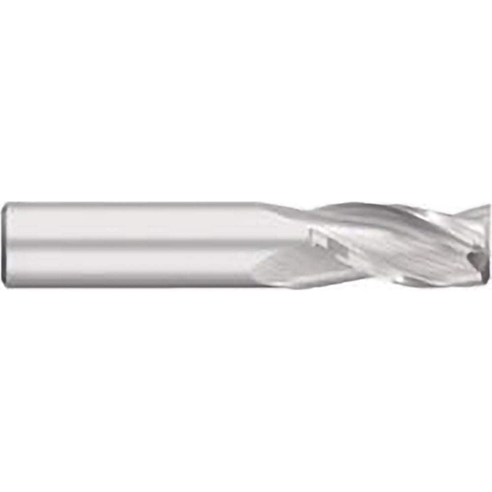 Titan USA - Square End Mills; Mill Diameter (Decimal Inch): 0.0313 ; Number of Flutes: 3 ; Length of Cut (Inch): 1/8 ; Length of Cut (Decimal Inch): 0.1250 ; Material: Solid Carbide ; Finish/Coating: Uncoated - Exact Industrial Supply