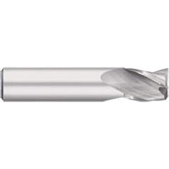 Titan USA - Square End Mills; Mill Diameter (Inch): 1/4 ; Mill Diameter (Decimal Inch): 0.2500 ; Number of Flutes: 3 ; Length of Cut (Inch): 1/2 ; Length of Cut (Decimal Inch): 0.5000 ; Material: Solid Carbide - Exact Industrial Supply