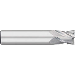 Titan USA - Square End Mills; Mill Diameter (Inch): 1/16 ; Mill Diameter (Decimal Inch): 0.0625 ; Number of Flutes: 4 ; Length of Cut (Inch): 1/8 ; Length of Cut (Decimal Inch): 0.1250 ; Material: Solid Carbide - Exact Industrial Supply