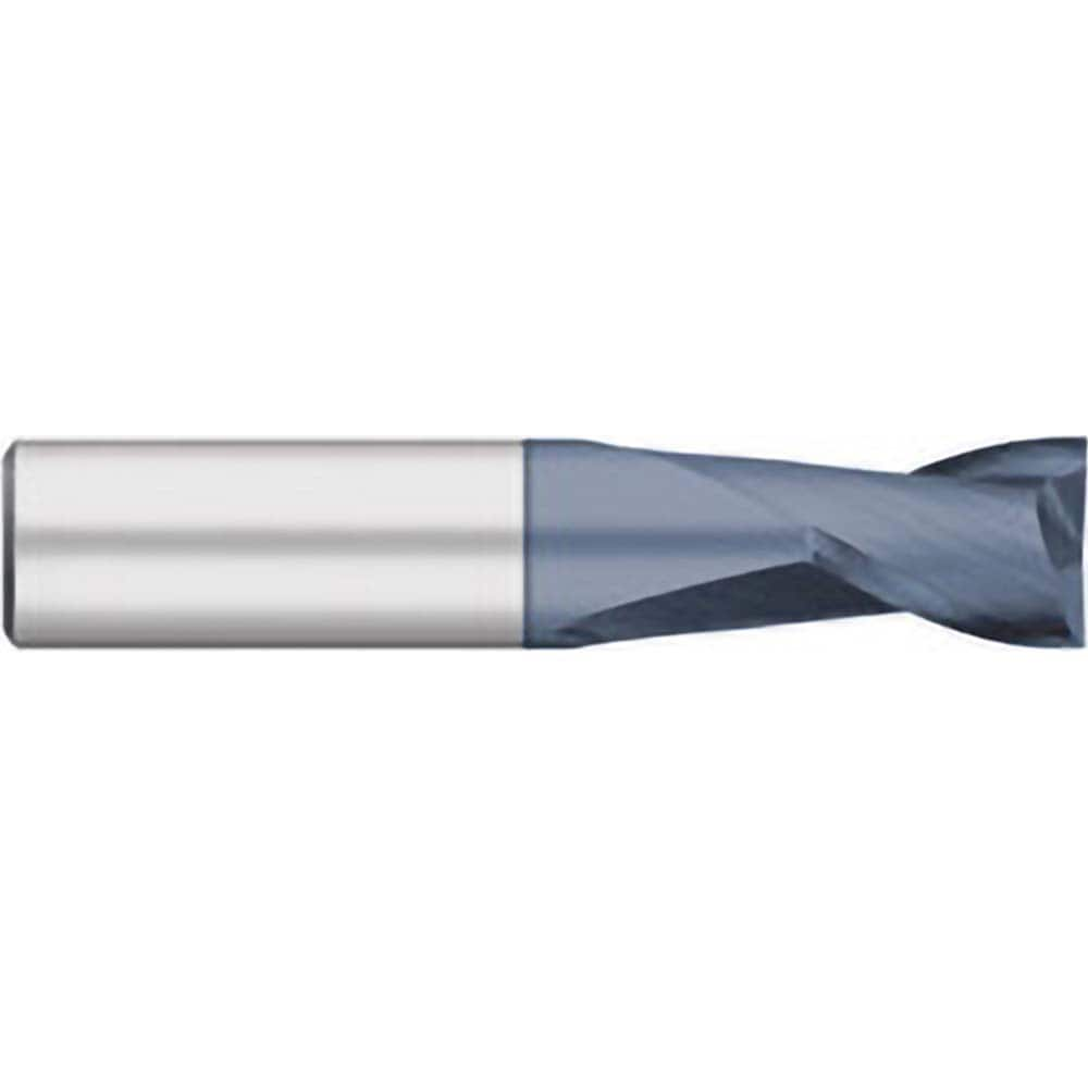 Titan USA - Square End Mills; Mill Diameter (Inch): 1/16 ; Mill Diameter (Decimal Inch): 0.0625 ; Number of Flutes: 2 ; Length of Cut (Inch): 1/8 ; Length of Cut (Decimal Inch): 0.1250 ; Material: Solid Carbide - Exact Industrial Supply