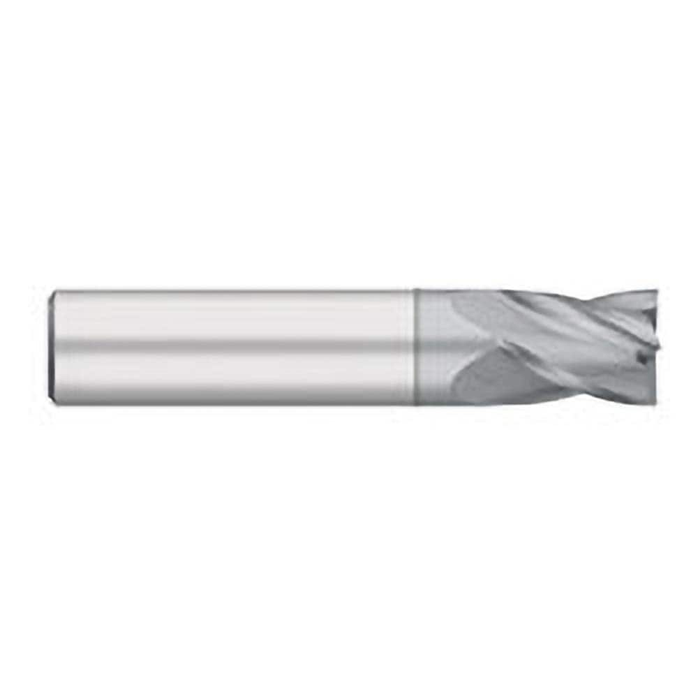 Titan USA - Square End Mills; Mill Diameter (Decimal Inch): 0.2188 ; Number of Flutes: 4 ; Length of Cut (Inch): 7/16 ; Length of Cut (Decimal Inch): 0.4375 ; Material: Solid Carbide ; Finish/Coating: TiCN - Exact Industrial Supply