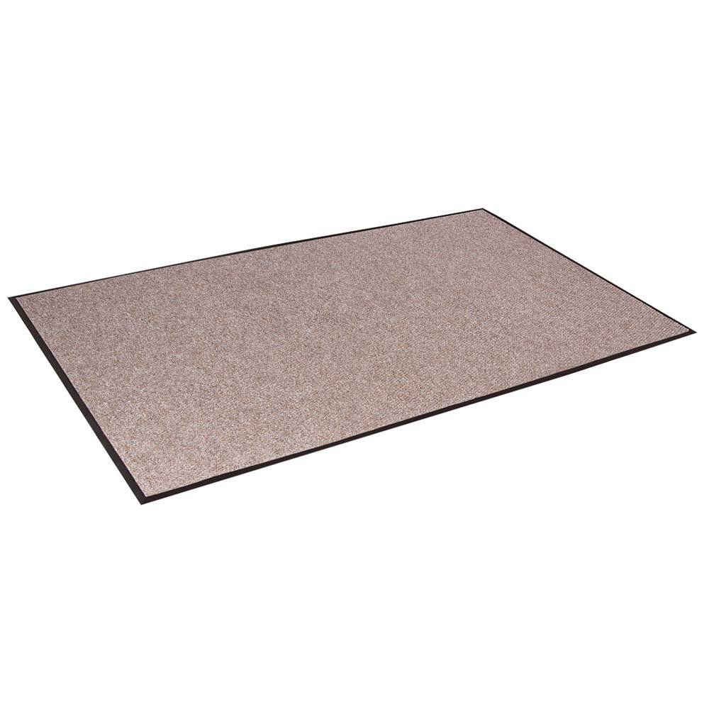 Crown Matting - Entrance Matting; Indoor or Outdoor: Indoor ; Traffic Type: Medium ; Surface Material: Polypropylene ; Base Material: Vinyl ; Surface Pattern: Chevron Ribbed ; Color: Pebble Brown