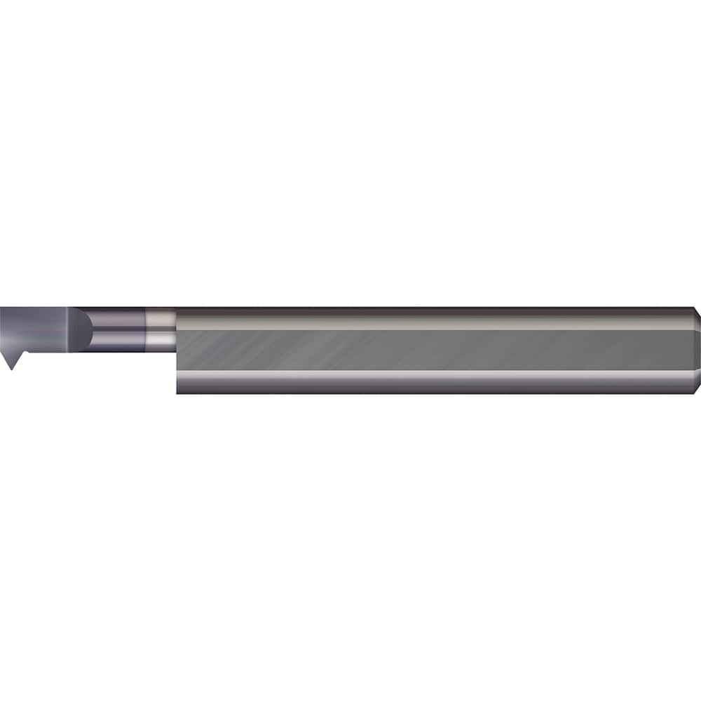 Micro 100 - Single Point Threading Tools; Thread Type: Internal ; Material: Solid Carbide ; Profile Angle: 60 ; Threading Diameter (Decimal Inch): 0.4900 ; Cutting Depth (Decimal Inch): 2.0000 ; Maximum Threads Per Inch: 24 - Exact Industrial Supply