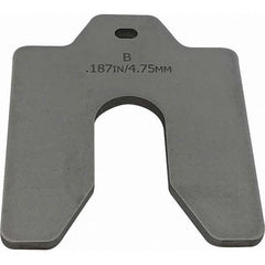 Maudlin Products - Metal Shim Stock Type: Slotted Shim Material: Stainless Steel - A1 Tooling