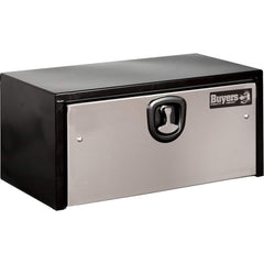 Underbed Box Carbon Steel, Black & Silver,