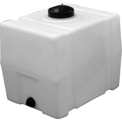 Oil Drain Containers; Container Size: 50 gal; Overall Height: 22 in; Overall Length: 38.00; Overall Width: 19; Color: White; Fractional Height: 22 in; Color: White; Container Size: 50 gal