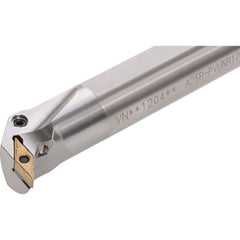 Indexable Boring Bar:  A16-PVUNR2.33-D20,  1.00 mm Shank Dia,  93.00&deg N/A Steel 12.0000″ OAL,  Lever,