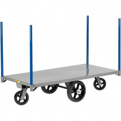 Little Giant - 3,000 Lb Capacity Steel Pipe Stake Truck - Steel Deck, 36" OAW, 60" Platform Length - A1 Tooling