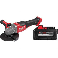 Milwaukee Tool - Angle & Disc Grinders Type of Power: Cordless Wheel Diameter (Inch): 4-1/2 - 6 - A1 Tooling