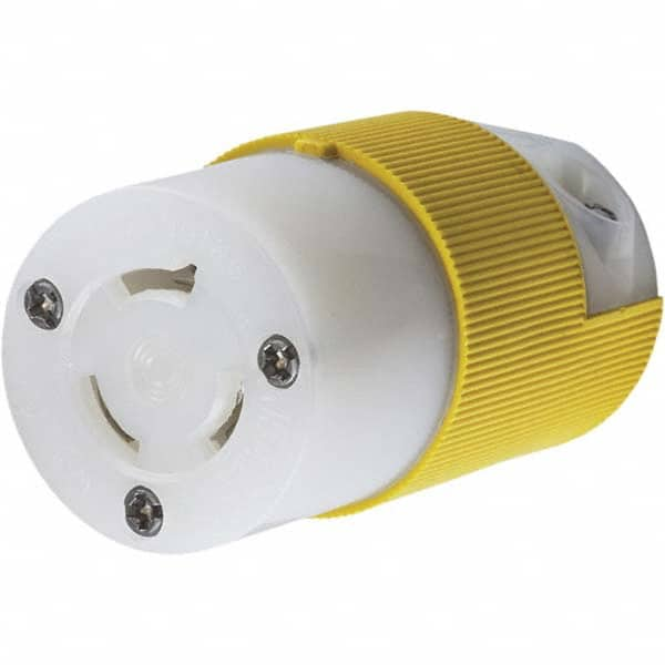 Hubbell Wiring Device-Kellems - 250V 15A NEMA L6-15R Marine Twist Lock Connector - A1 Tooling