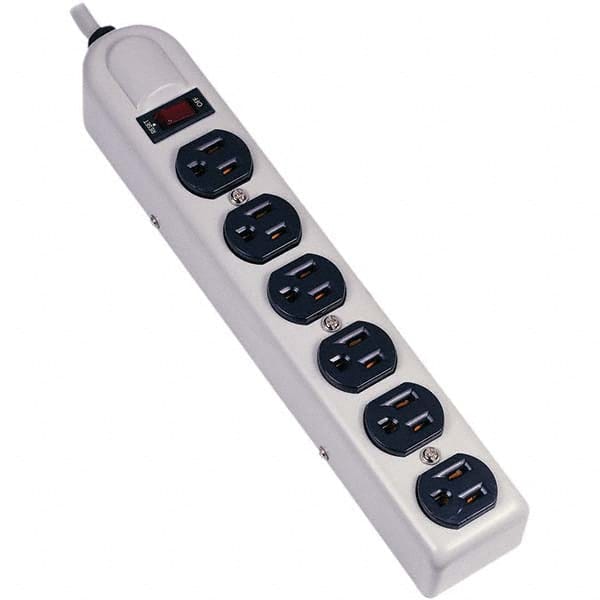 Hubbell Wiring Device-Kellems - Power Outlet Strips Amperage: 15 Voltage: 125 V - A1 Tooling