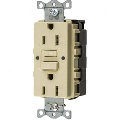 Hubbell Wiring Device-Kellems - GFCI Receptacles Grade: Commercial Color: Ivory - A1 Tooling