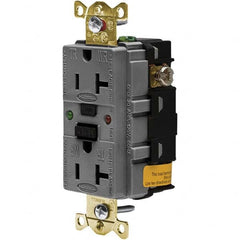 Hubbell Wiring Device-Kellems - GFCI Receptacles Grade: Industrial Color: Gray - A1 Tooling