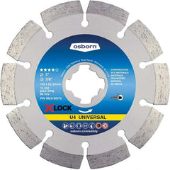 Osborn - 4-1/2 x 0.09, 7/8" Hole Diamond Cutoff Wheel - A1 Tooling