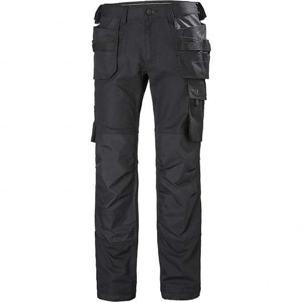 Helly Hansen - Black Cotton Polyester Elastane General Purpose Pants - A1 Tooling