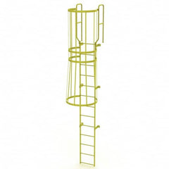 TRI-ARC - Rolling & Wall Mounted Ladders & Platforms Type: Fixed Ladder Style: Safety Cage - A1 Tooling