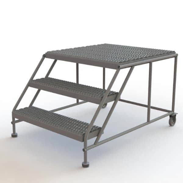 TRI-ARC - Rolling & Wall Mounted Ladders & Platforms Type: Rolling Work Platform Style: Steel Work Platform - A1 Tooling