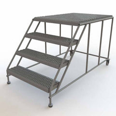 TRI-ARC - Rolling & Wall Mounted Ladders & Platforms Type: Rolling Work Platform Style: Steel Work Platform - A1 Tooling