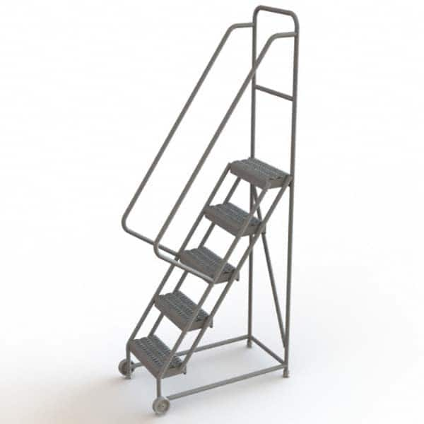 TRI-ARC - Rolling & Wall Mounted Ladders & Platforms Type: TiltNRoll Rolling Ladder Style: Tilt & Roll Safety Ladder - A1 Tooling