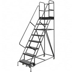 TRI-ARC - Rolling & Wall Mounted Ladders & Platforms Type: Rolling Warehouse Ladder Style: Rolling Platform Ladder - A1 Tooling