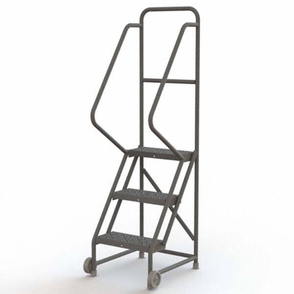 TRI-ARC - Rolling & Wall Mounted Ladders & Platforms Type: TiltNRoll Rolling Ladder Style: Tilt & Roll Safety Ladder - A1 Tooling