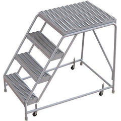 TRI-ARC - Rolling & Wall Mounted Ladders & Platforms Type: Rolling Warehouse Ladder Style: Rolling Safety Ladder - A1 Tooling