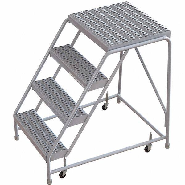 TRI-ARC - Rolling & Wall Mounted Ladders & Platforms Type: Rolling Warehouse Ladder Style: Rolling Safety Ladder - A1 Tooling